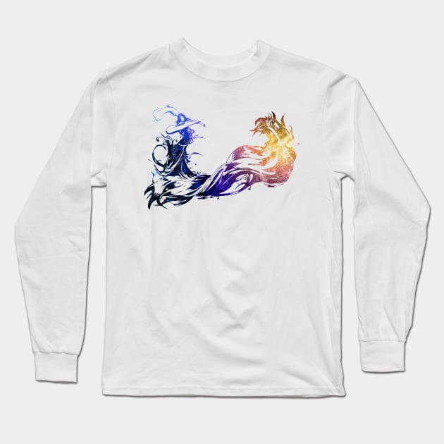 ffx galaxy Long Sleeve T-Shirt by DRKNT